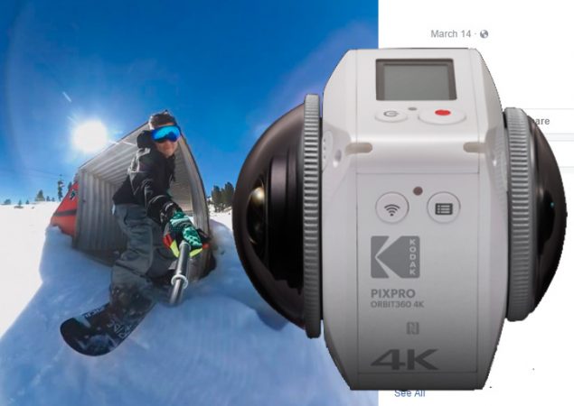 Spotted: first photos from the Kodak Orbit360 (aka 4KVR360)