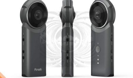 Panoob is a slim low-cost spherical 360 camera