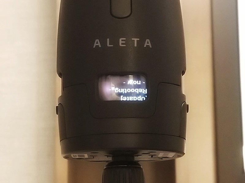 Updating Aleta S2C firmware