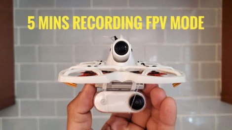 Insta360 Go 5 minutes recording with FPV mode