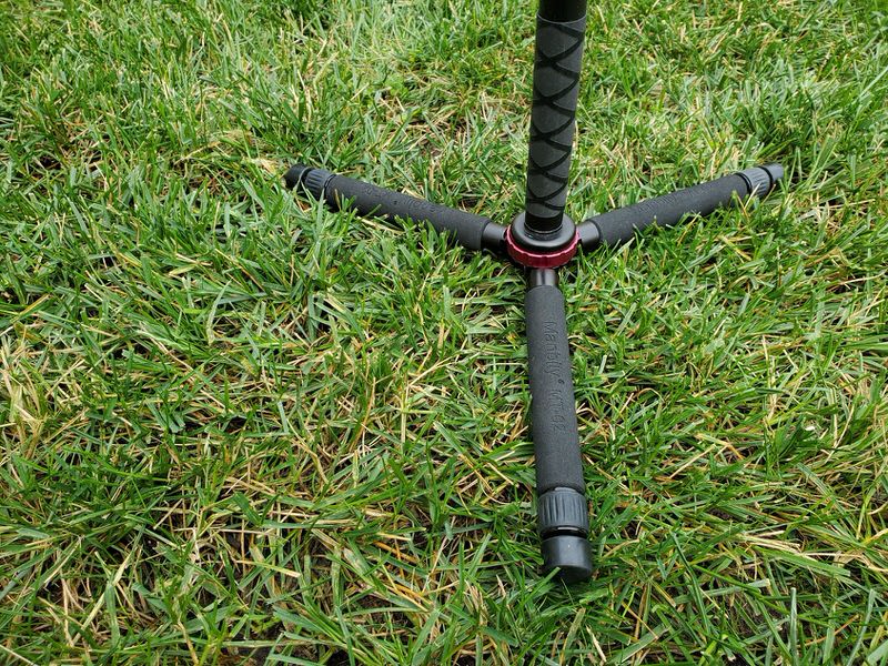 MT-02 with legs retracted and in flat position