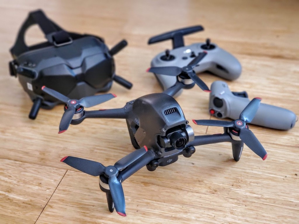DJI FPV is the world's first GPS-assisted FPV drone
