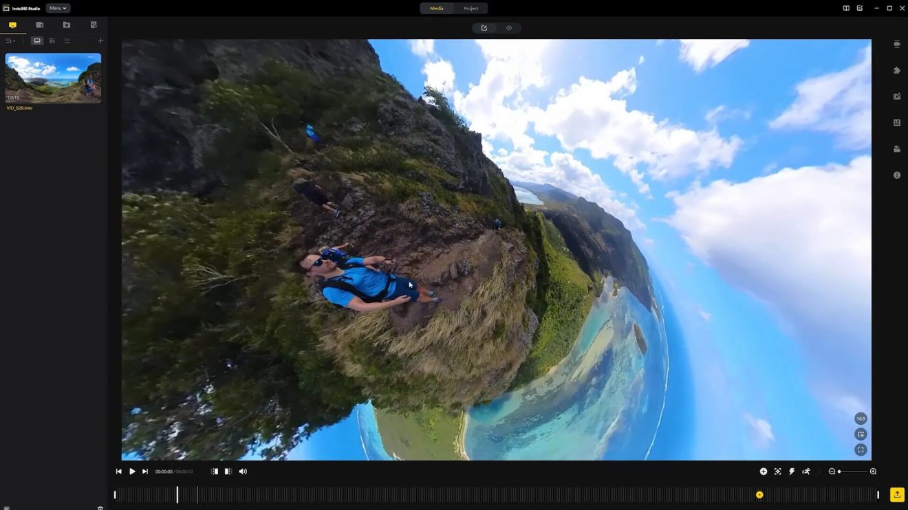 Natural view keyframe example