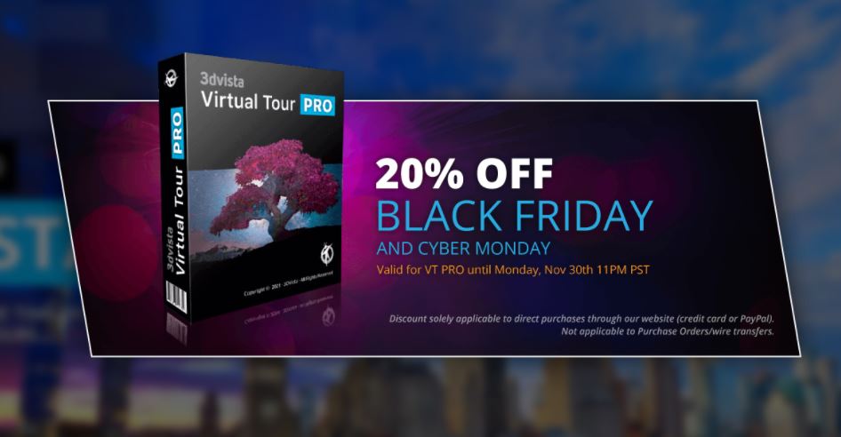 3DVista Black Friday sale