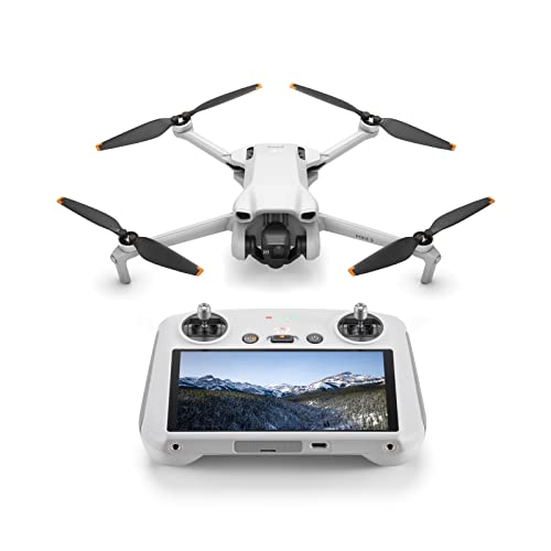 DJI Mini 3 (DJI RC) - Lightweight and Foldable Mini Camera Drone