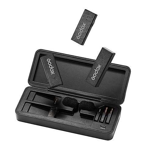GODOX Mini Mic (2 TX+1 RX+Charging Case)