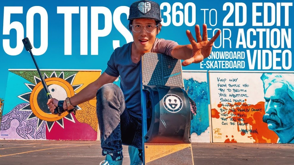 50 TIPS for editing 360 videos for overcapture / reframed videos