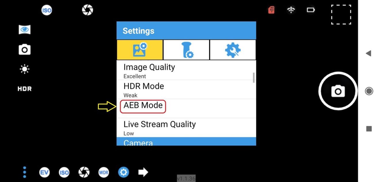 Aleta S2C AEB mode
