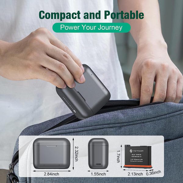 Firstpower is a charger that doubles as a convenient and compact battery case