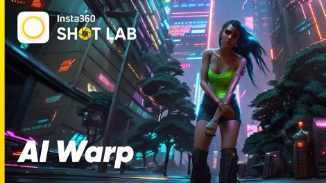 Insta360 AI Warp now available for most Insta360 cameras