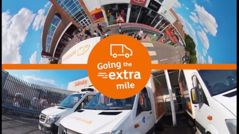 Supermarket chain uses 360 camera to shoot ad with social distancing