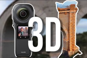 Insta360 1-inch 360 on invisible drone creates 3D models