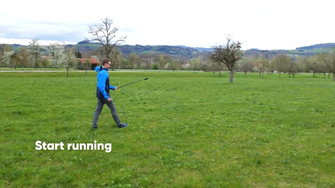 Capturing action shots in slow motion