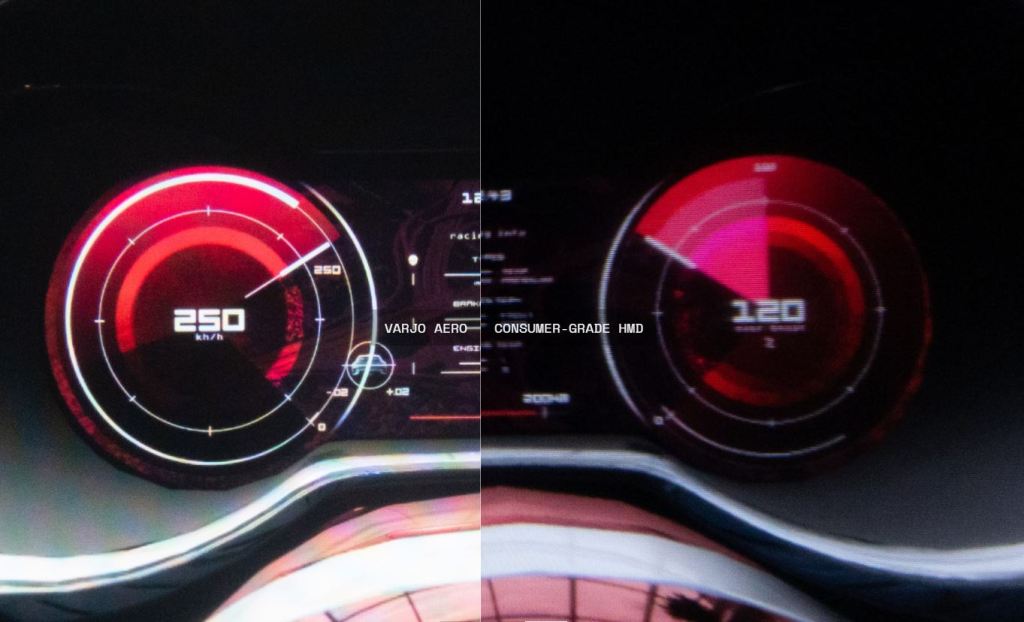 Varjo Aero vs a consumer VR headset