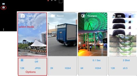 new Aleta UI in app 1.02