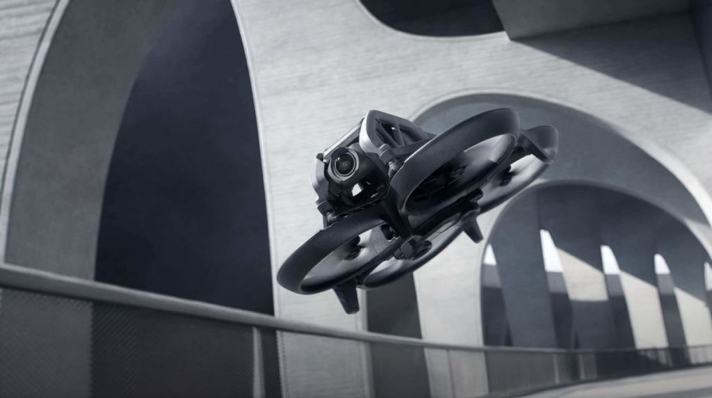 DJI Avata can fly more gracefully than typical photography-oriented drones