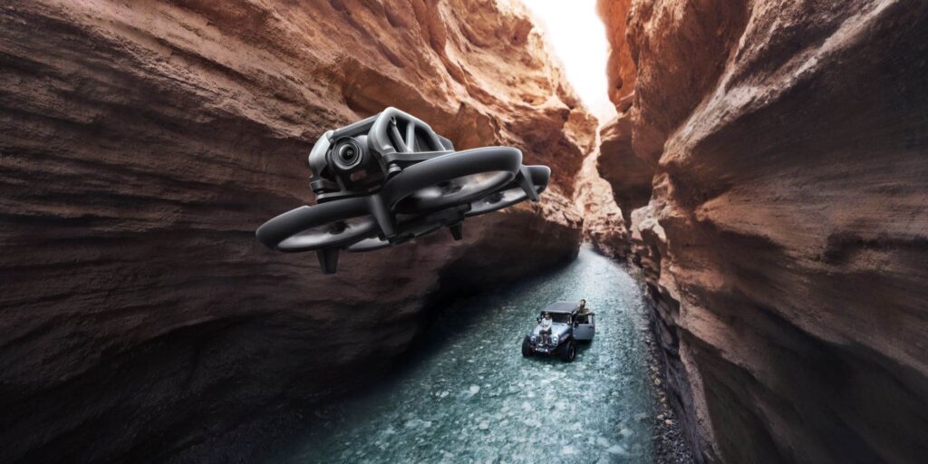 DJI Avata can enable almost anyone to make flythrough videos