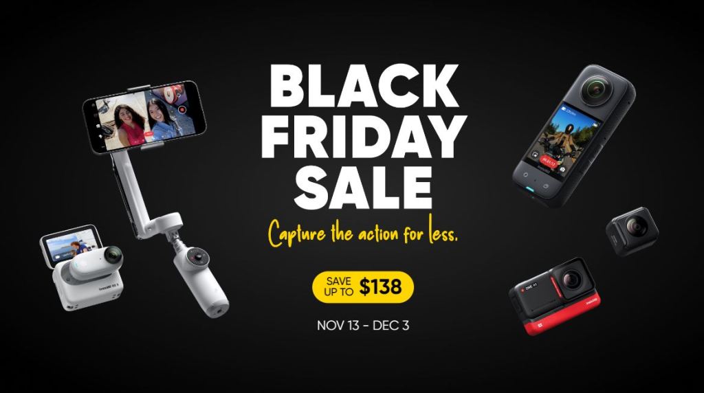 Insta360 Black Friday sale 2023