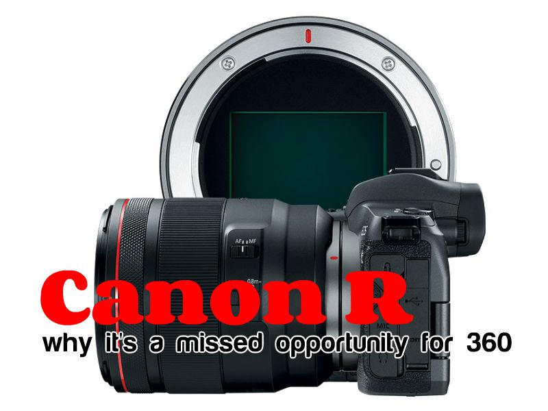 Canon R full frame mirrorless: a missed opportunity for 360