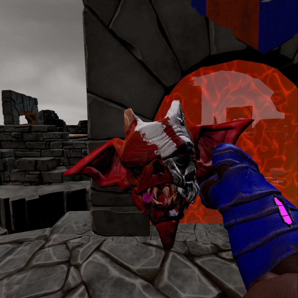 Barbiaria has over the top cartoon violence, like Gorn. 
