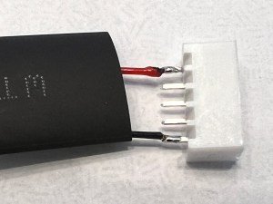Solder the GH1.25 3-pin cable to the XH connector