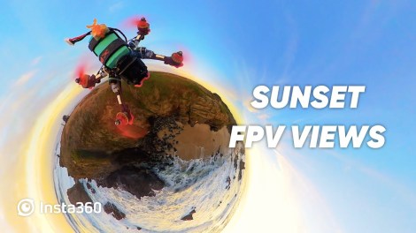 Cinematic FPV drone videos with Insta360 cameras