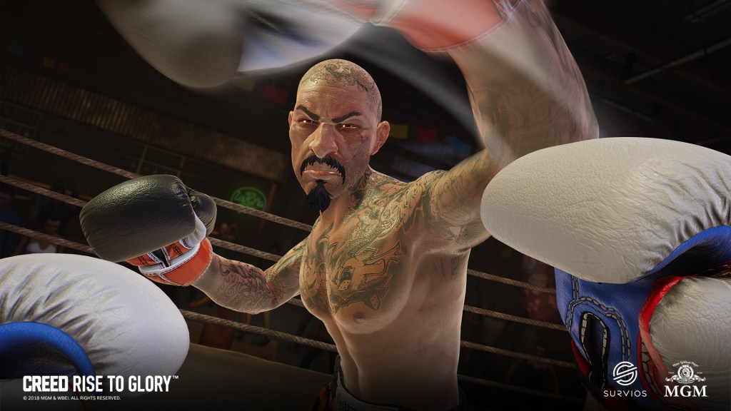 Creed VR boxing game