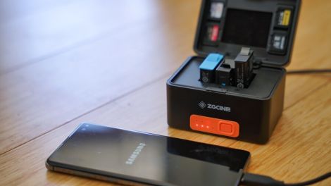 3-in-1 GoPro charger also charges your phone