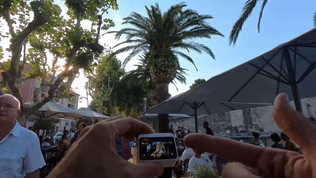 Action Pod Follow Shot capturing dynamic moments