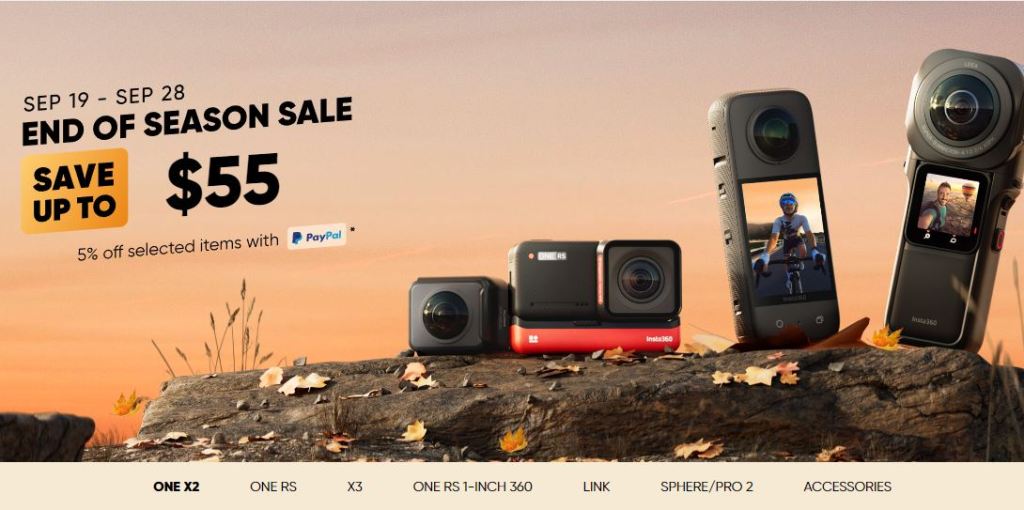 Insta360 End of Season Sale