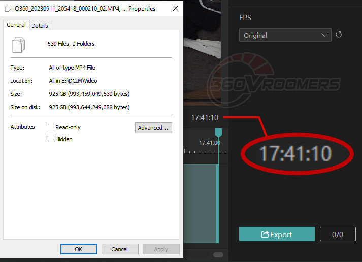 Qoocam 3 recorded for almost 18 hours