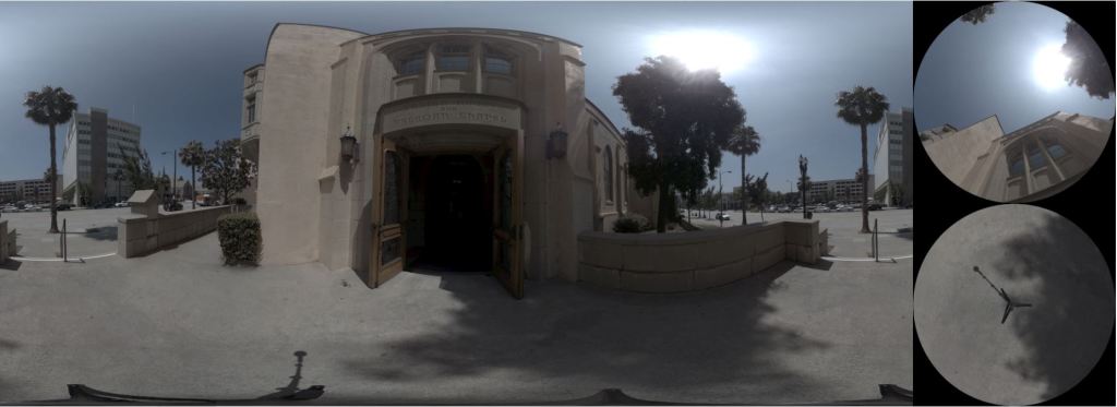 Expanded panorama format