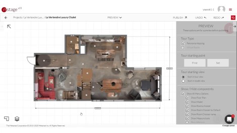 Metareal adds Floorplan bird's eye view to virtual tours