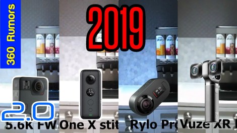 GoPro Fusion 2.0 comparison vs Insta360 One X vs Rylo vs Vuze XR