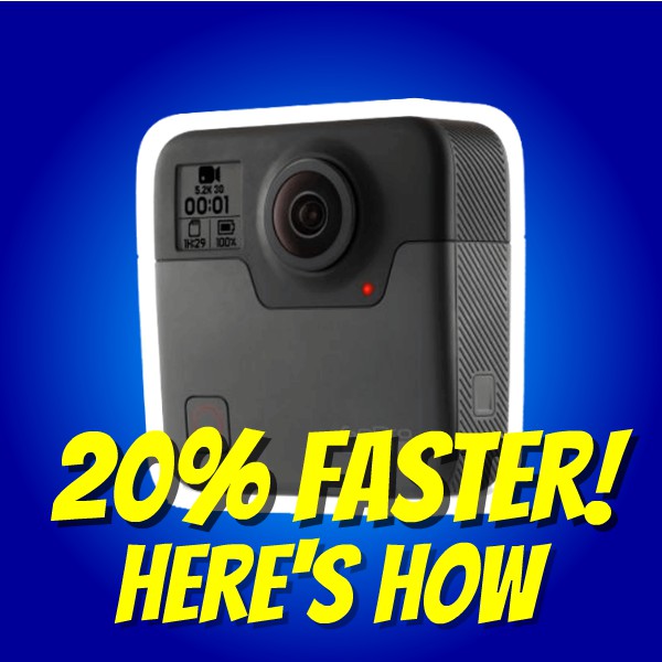 GoPro Fusion: how to stitch 20% faster