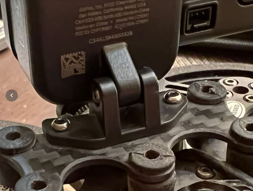 Bones uses an M3 mount compatible with GepRC and BetaFPV's mount