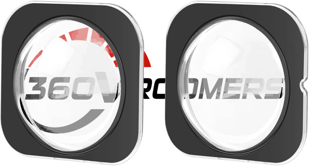 The package includes a pair of protectors - note that the front and rear are not identical.