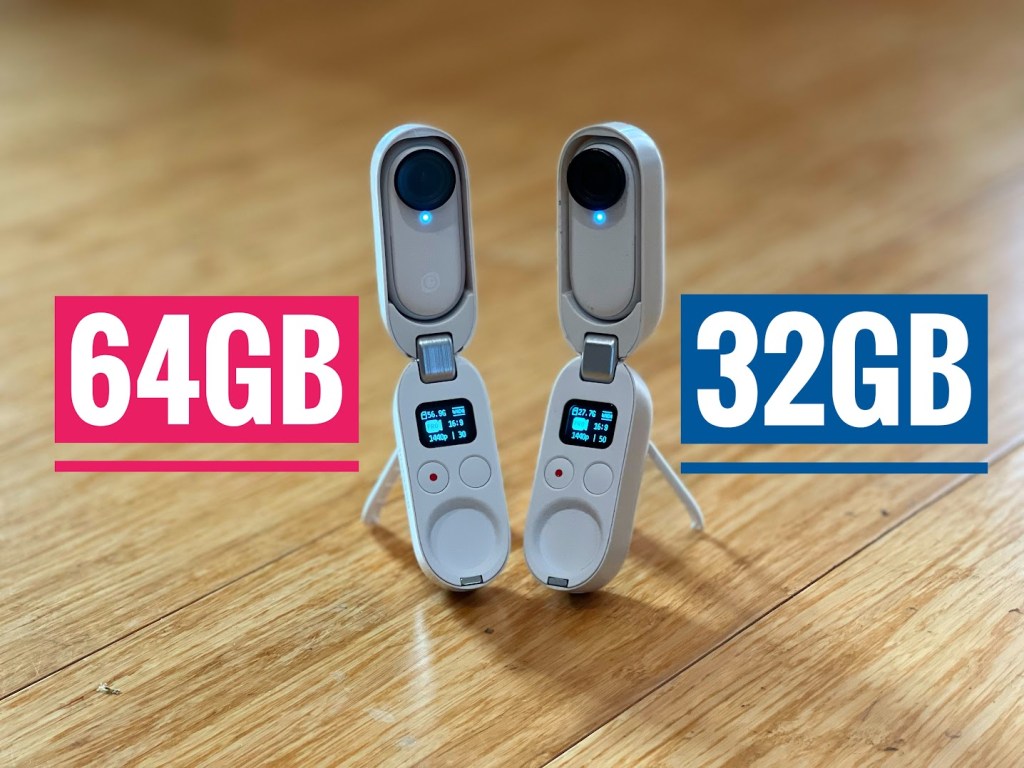 Insta360 Go 2 64GB vs 32GB: how long can it record