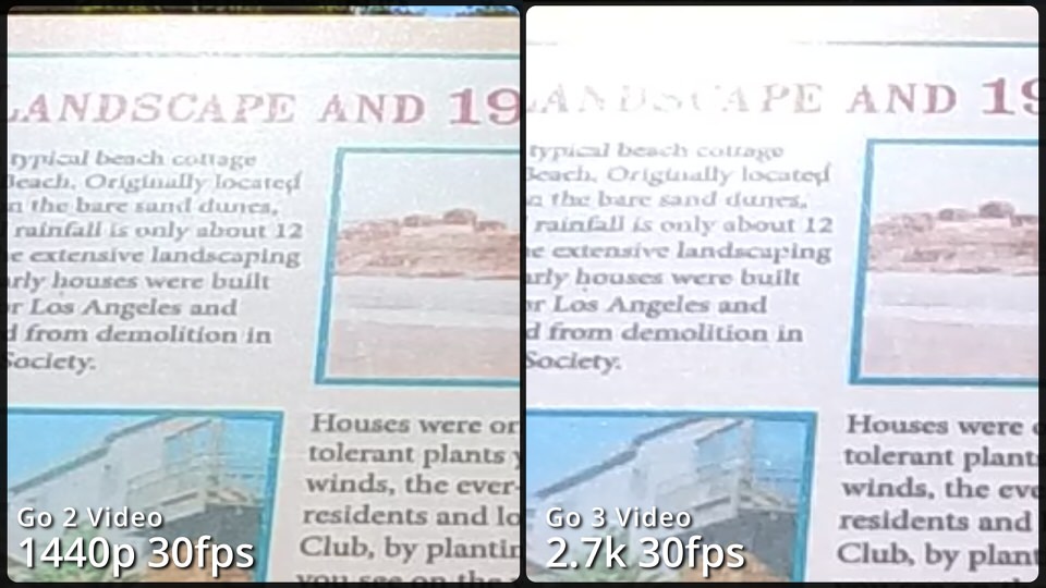 Go 2 1440p vs Go 3 2.7k