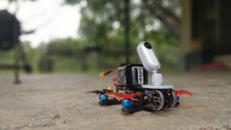 Insta360 Go on an FPV microdrone