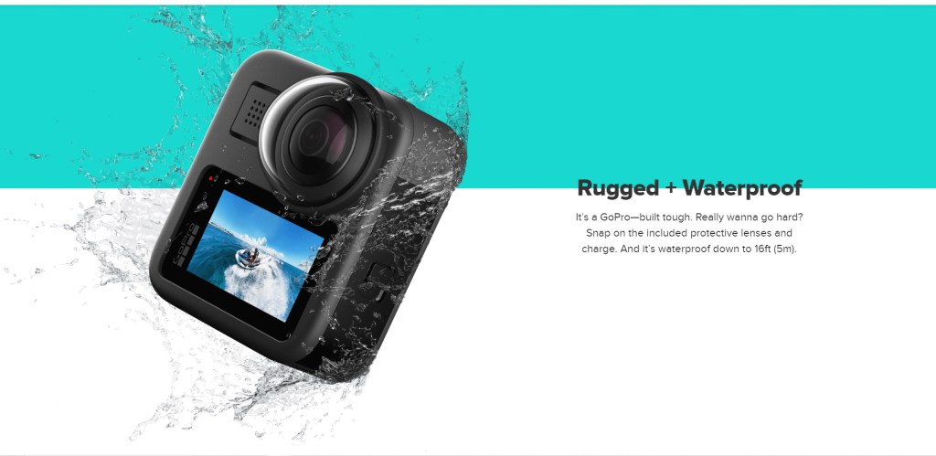 GoPro Max replaceable lens cover