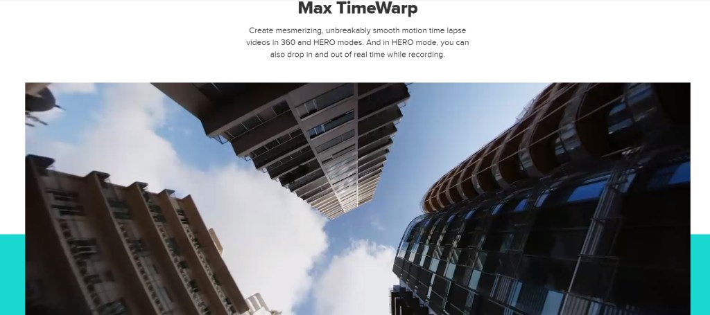 GoPro Max TimeWarp (hyperlapse)