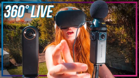 Qoocam 8K Enterprise vs 360anywhere for live streaming