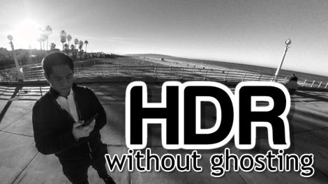 HDR 360 photos without ghosting