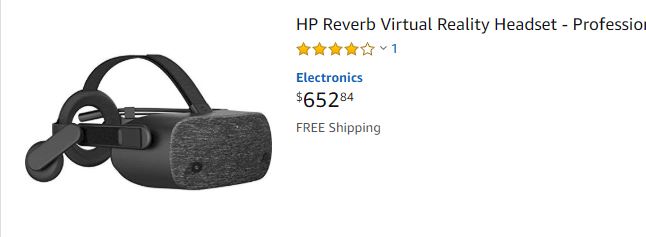 HP Reverb in stock