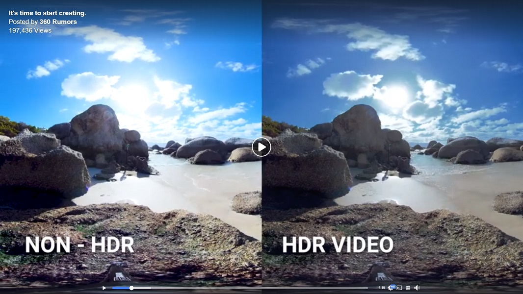 Insta360 pro 2 hdr video