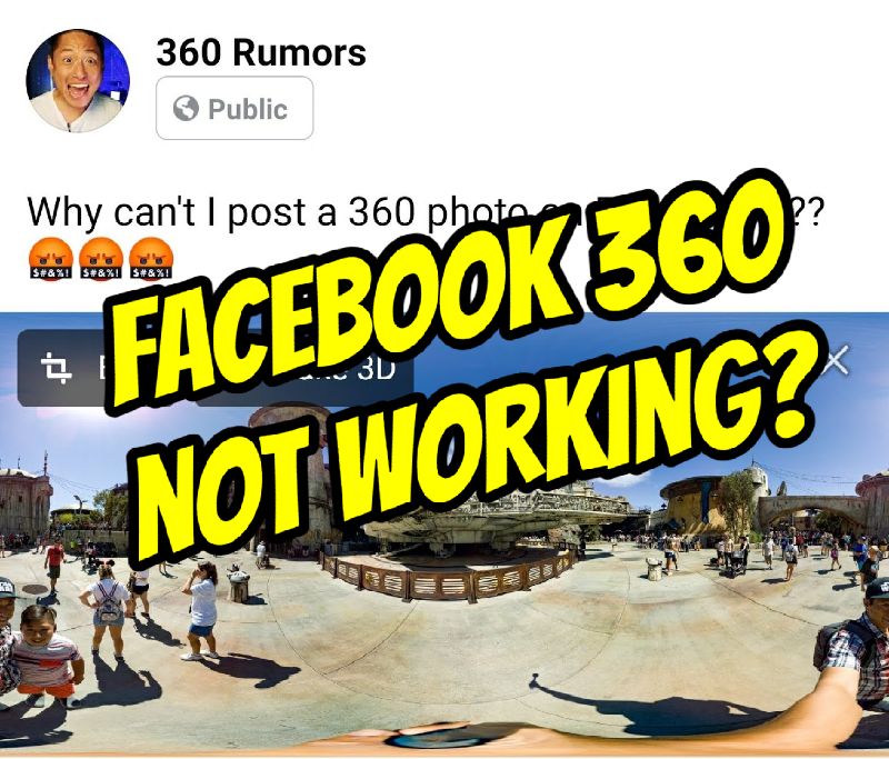 Facebook 360 photo not working? How to post a 360 photo on Facebook in 2021