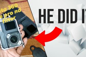 Insta360 Ace Pro lens guard removed by user