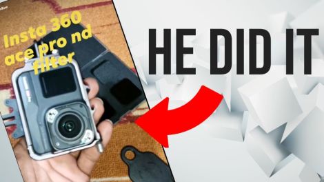 Insta360 Ace Pro lens guard removed by user