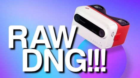 Qoocam EGO adds Raw DNG and spatial videos